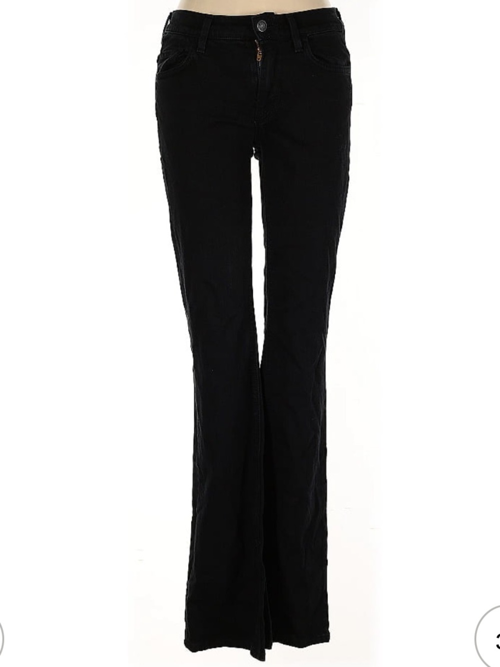 7 For All Mankind Black Jeans